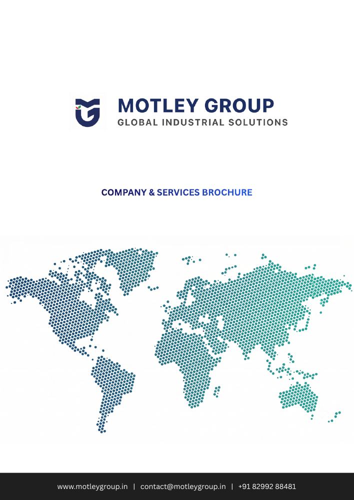 Motley Group company and services brochure cover